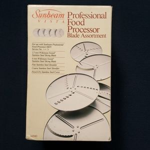 Sunbeam Food Processor Blades